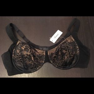 Soma Black Unlined Stunning Support Bra- Brand New